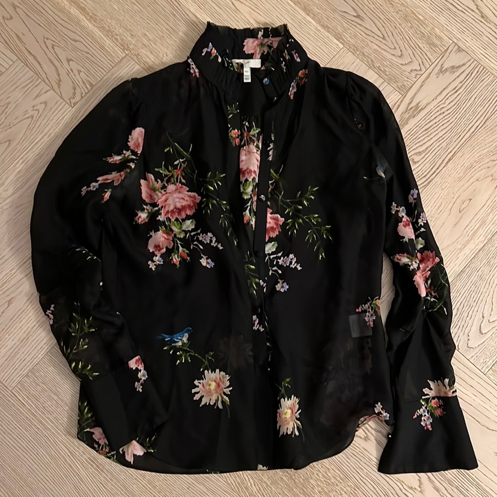 Silk joie blouse